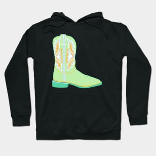 Cowgirl Boots (green) Hoodie